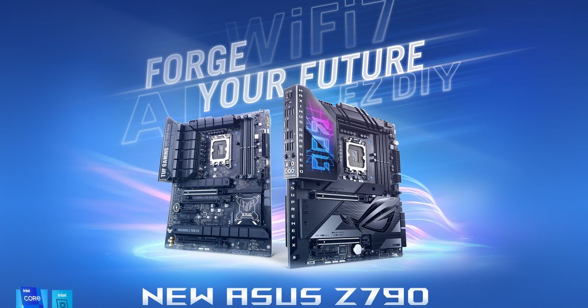 ASUS Republic of Gamers Announces Four New Intel Z790